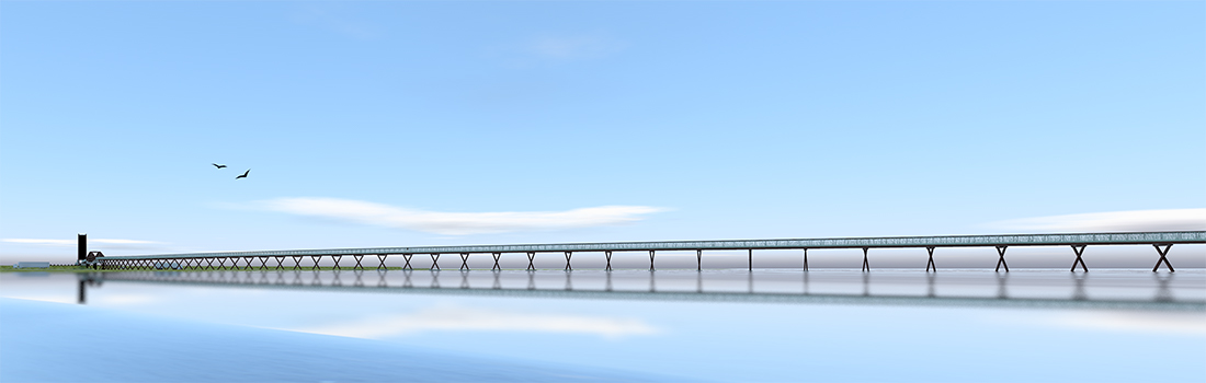 De Pieter Smitbrug bij Blauwestad